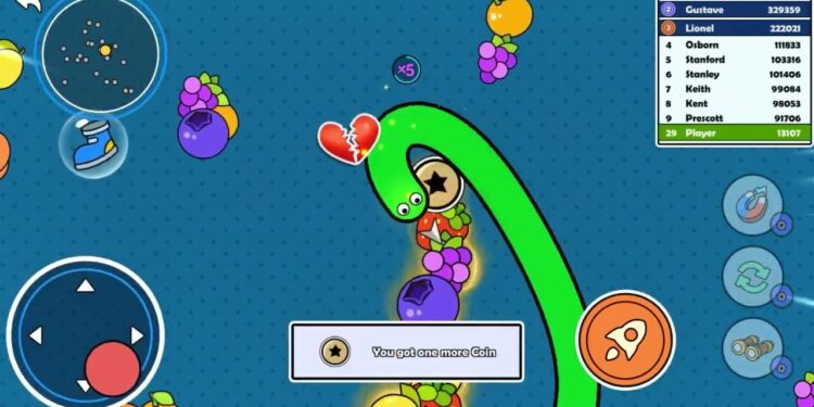 Google Snake Doodle