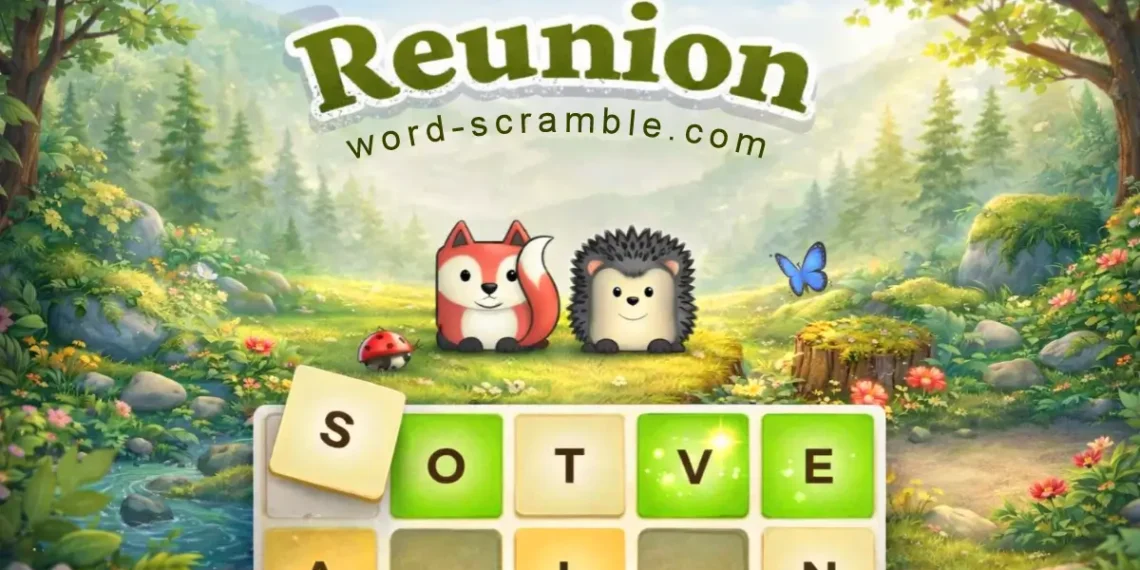 Reunion Word Game