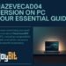 Hazevecad04 Version on PC
