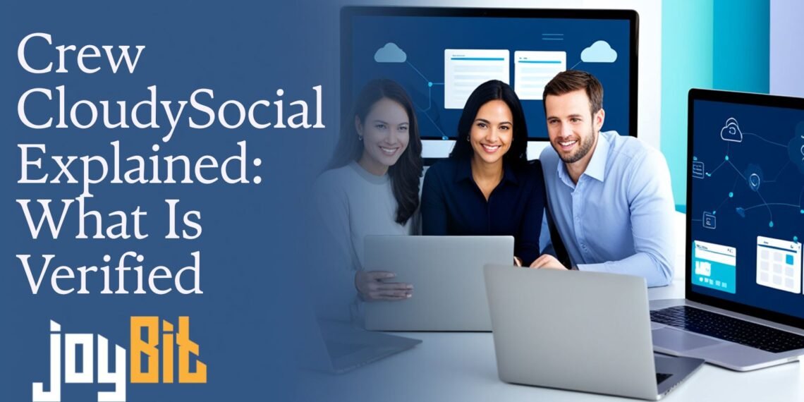 Crew CloudySocial Explained: What Is Actually Verified