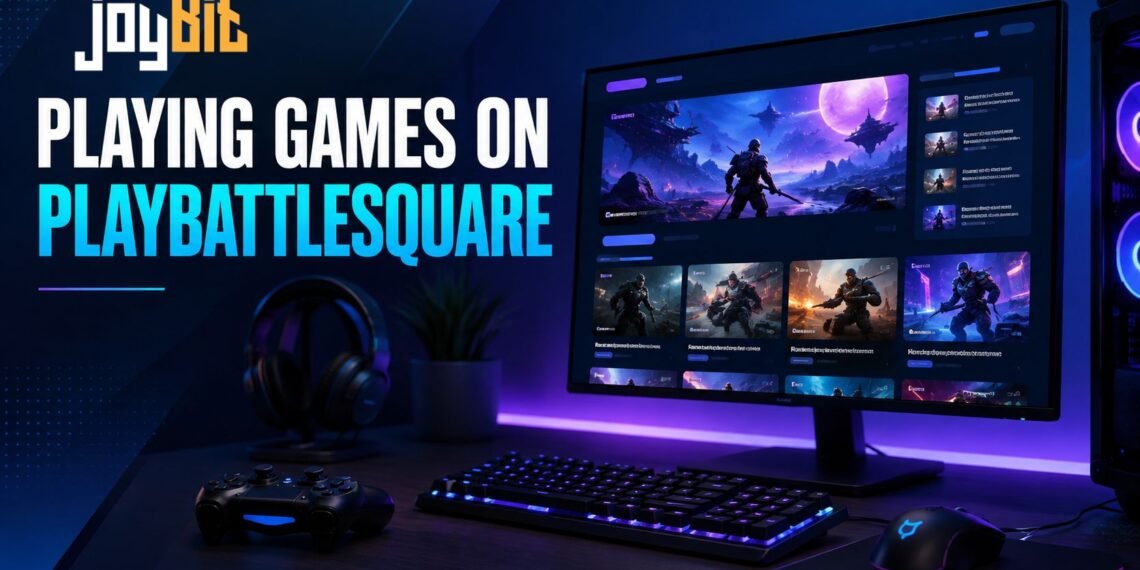 Playing Games on PlayBattleSquare