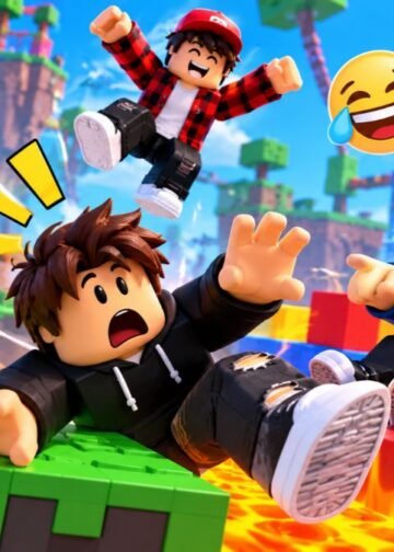 Roblox avatars and viral gaming moments representing popular Roblox memes and internet culture