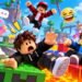 Roblox avatars and viral gaming moments representing popular Roblox memes and internet culture