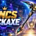 Fortnite FNCS pickaxe cosmetics, including the Axe of Champions and FNCS Scythe.